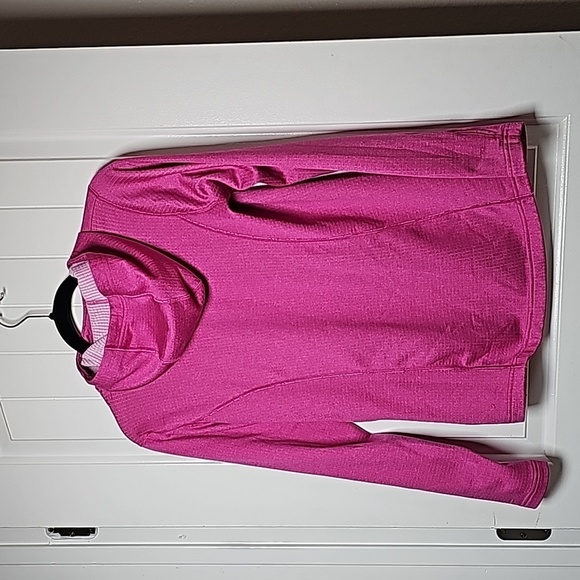 Columbia Omni XS wick fuscia pink pullover hoodie - Picture 16 of 16